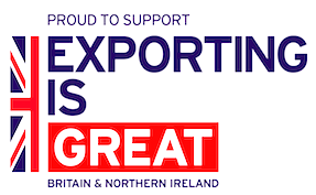 Exporting is great logo